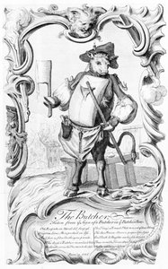 屠夫，1746年出版 作者 英语学校